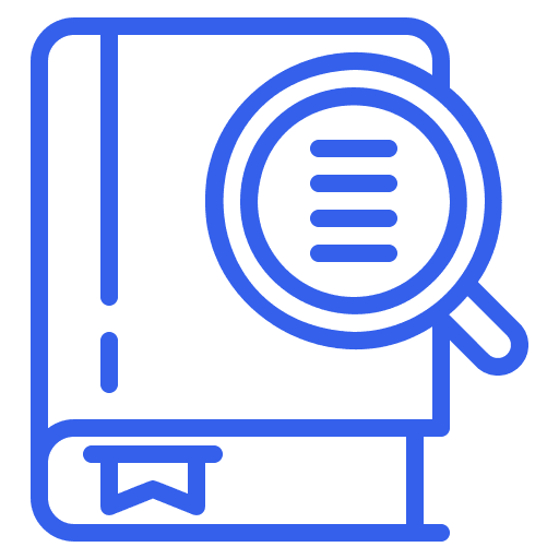 Glossary documentation icon
